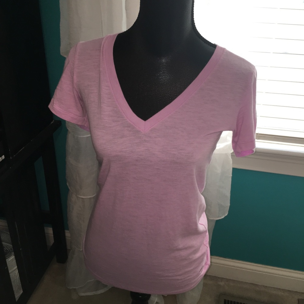 Pink V Neck